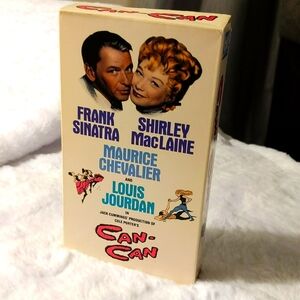 💵2/$10 Bundle and Sav VHS| Can-Can, Starring Frank Sinatra and Shirley Maclaine